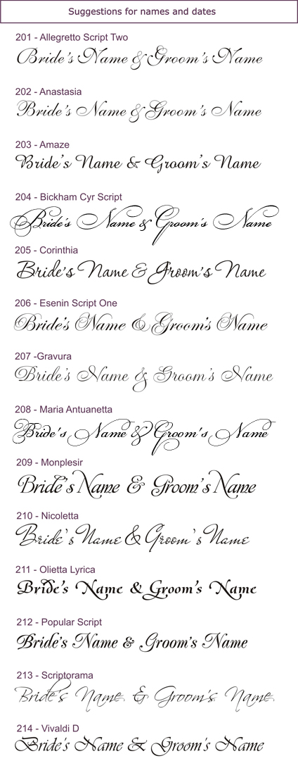 fonts