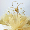 Flo Wedding Favour - gold