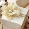 Flora Box Wedding Bomboniere - ivory