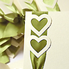 Coquette Wedding Invitation - green