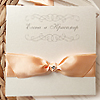 Style Wedding Invitation - peach