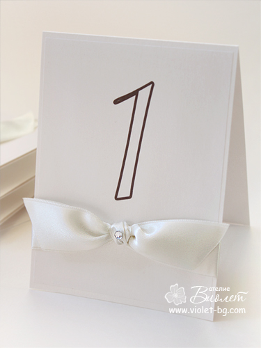Table Number "Style"